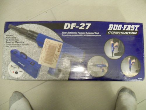 DUO-FAST DF27 Semi-Automatic Powder Actuated Tool - New Sealed In Box