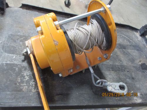 RTC-5580 ManLoad Confined Space Winch Stainless Cable