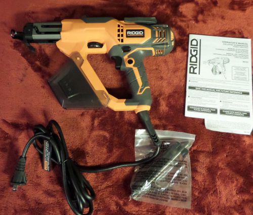 Ridgid r6791 3&#034; drywall &amp; deck collated screwdriver gun for sale