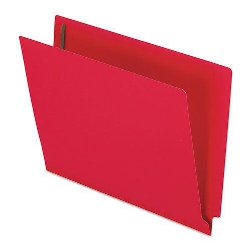 Pendaflex reinforced end tab expansion folder, two fasteners, letter, red for sale