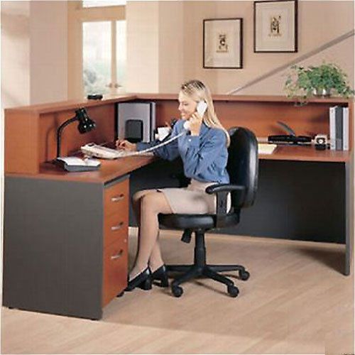 Reception desk receptionist station office secretary * modern contemporary room for sale