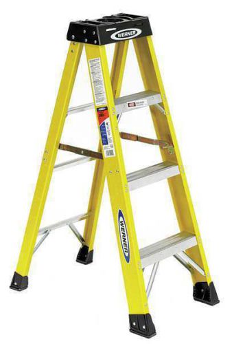 Werner FIberglass Step Ladder 5 ft 225 lb