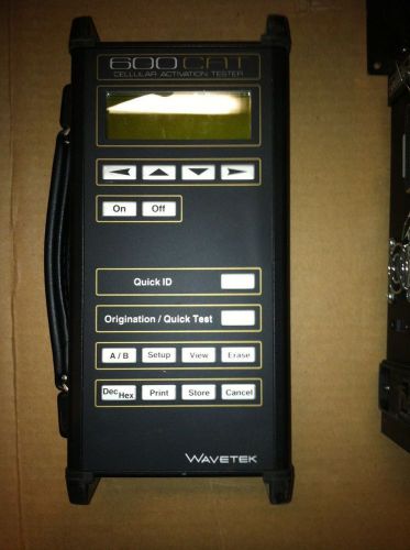 Wavetek 600CAT Cellular Activation Tester