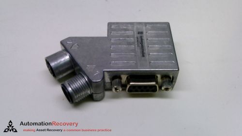 LUMBERG AUTOMATION 0976 PMC 512, CONNECTOR FOR PROFIBUS, VGA TO M12, NEW #219905