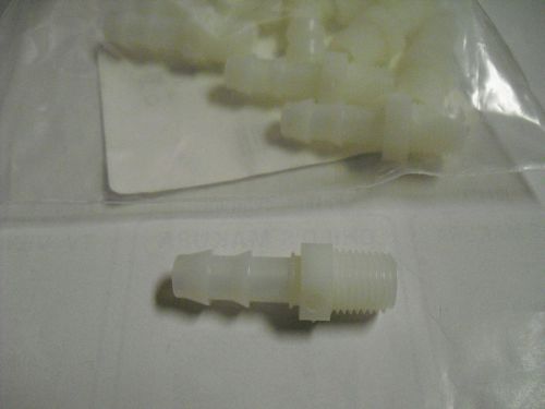 FDA Compliant Nylon Hose Fitting 3/8hoseID x 1/4NPT,Male pipe