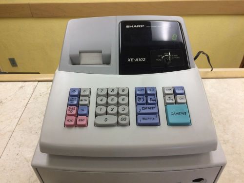 Sharp XE-A102S - Cash Register