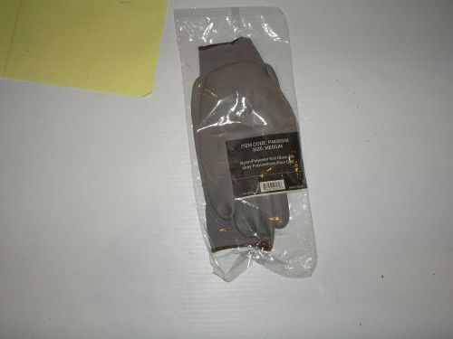 P4639G/M Ultra-Thin Nylon/Polyster Knit Glove w/Grey Polyurethane Palm Coat.