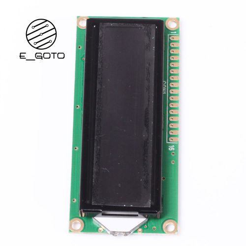 LCD1602A 16x2 3.3V 1602 Yellow Character LCD Precise Black Background