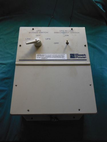 Best power ups  transfer switch  bpe02 bbm 1a for sale