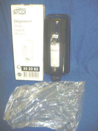 Tork dispenser soap liquid s1 system, 352080, new in box with key- black for sale