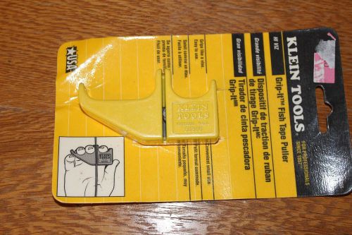 Klein Tools Grip-It Fish Tape Puller Hi Viz #50355 NIP