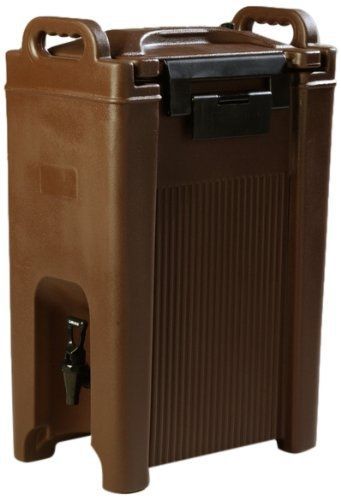 Carlisle xt500001 cateraide insulated beverage server dispenser, 5 gallon, brown for sale