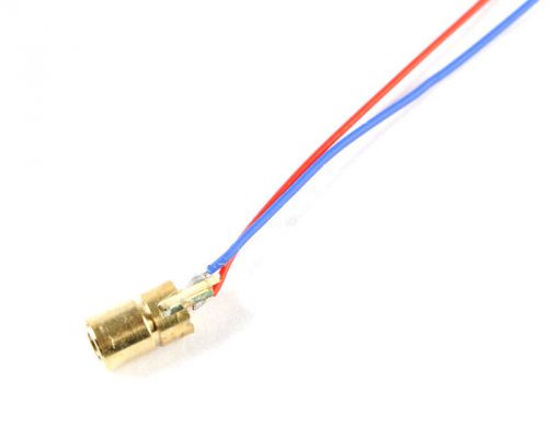 1pcs 650nm 6mm 5v 5mw mini laser dot diode module head wl red for sale