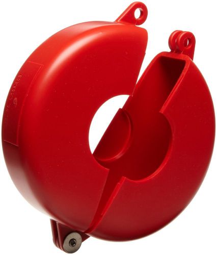 Brady hinged gate valve lockout red for 10&#034; - 13&#034; valve handle diameters for sale
