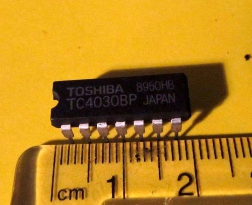XOR Gate 4-Element 2-IN CMOS,Toshiba,TC4030BPHB,14 Pdip,Original,8-759-207-73