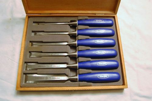 Marples 6 Pc. Wood Chisel Set Made in England