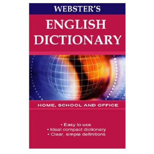 Webster&#039;s English Dictionary DDI Size: 5&#034; x 7.5&#034; 256 pages Softcover Case of 48