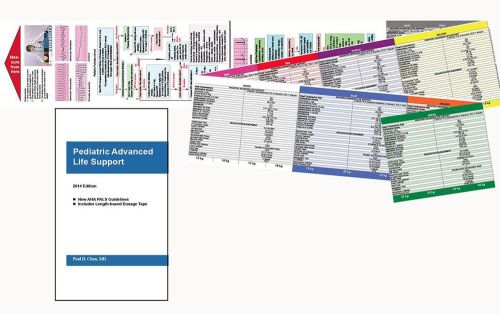 Pediatric Emergency Tape and PALS Provider Manual 2015 AHA, Broselow compatible