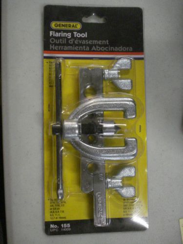 General flaring tool no. 155  45°  3/16&#034; - 5/8&#034;  sliding t handle  new (kb3)rl for sale