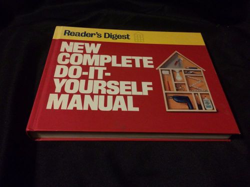 READERS DIGEST &#034;NEW COMPLETE DO-IT-YOURSELF MANUAL&#034; 1991 Hardcover Book