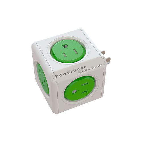 PowerCube Original Cable And Adapter - Kelly Green Electronic NEW