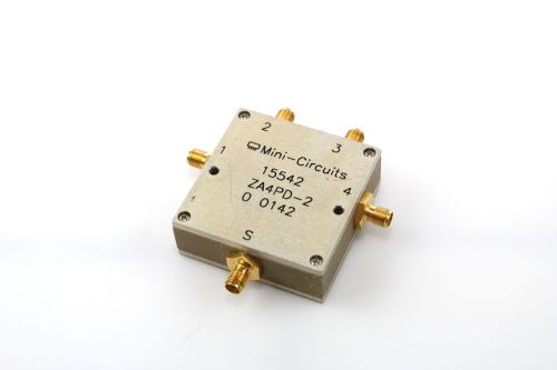 Mini-Circuits ZA4PD-2 Coaxial Power Splitter/Combiner 4 Way 1000-2000MH