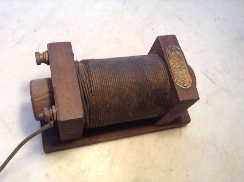 Circa 1900 National Coil Co. Lansing, MI Hit &amp; Miss Gas Engine