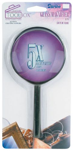 &#034;Glass Magnifier- , Set Of 6&#034;