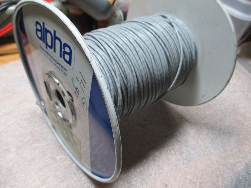 alpha 3210-Y03 1 Conductor 24 awg. TC Wire PVC Wrapped 750ft.