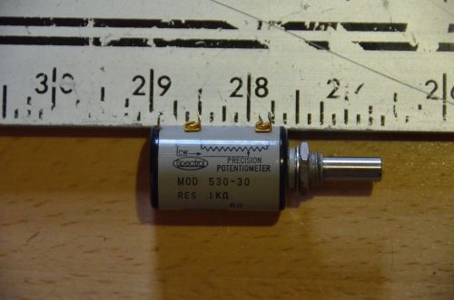 Spectrol Precision Poteniometer 1k ohm  Model 530-30