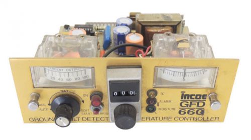 Incoe GFD0660 Ground Fault Detecting Temperature Controller Board / Warranty