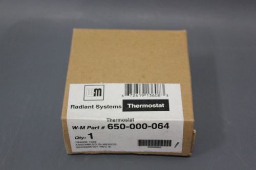 NEW WEIL MCLAIN THERMOSTAT 650-000-064  (S19-2-111B)