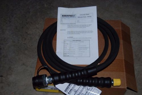 Enerpac hc9210 hydraulic hose 10 ft 10,000 psi w/ch604 coupler 1/4&#034; id new for sale