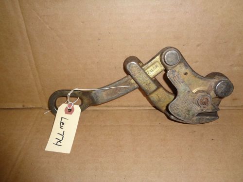 Klein tools  cable grip puller 4500 lb capacity  1685-20   5/32 - 7/8  lev774 for sale