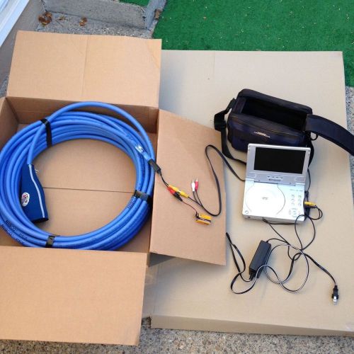 Rental sewer camera for plumbing inspection diy with monitor read description for sale