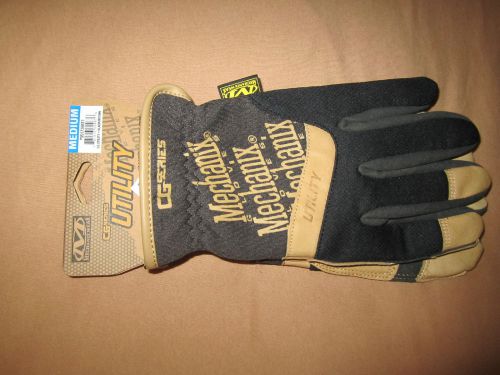 MECHANIX WEAR CG Series Utility - Mechanics Gloves - M - Black/Brown, BRAND NEW!