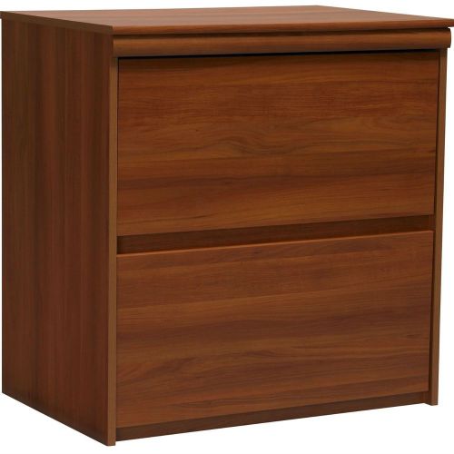 2-Drawer New Lateral File Cabinet in Contemporary Plum Finish