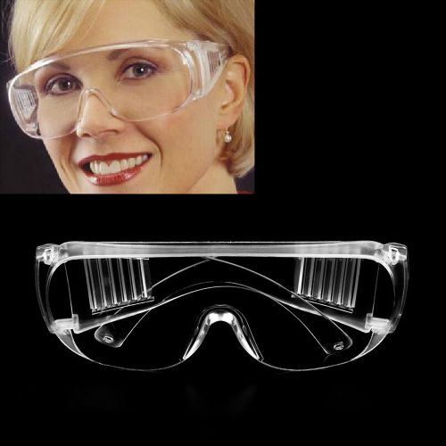 New Work Safety Glasses Clear Eye Protection Wear Spectacles Goggles MU