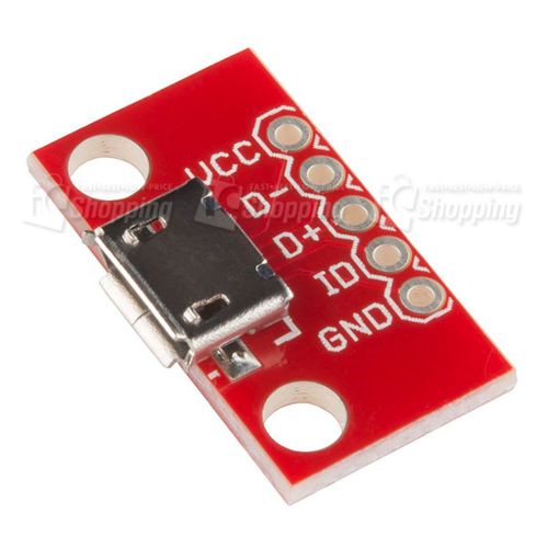 1pc of Sparkfun Breakout Board for USB microB