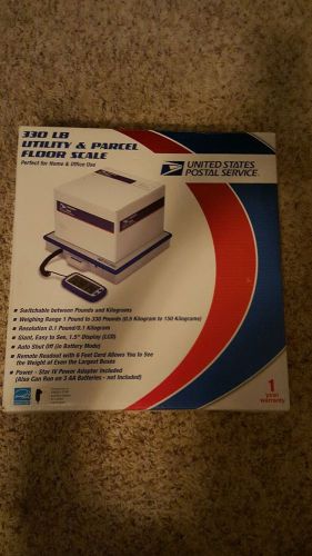 330 lb utility &amp; parcel floor scale USPS NEW In Box Shipping Scale Supplies