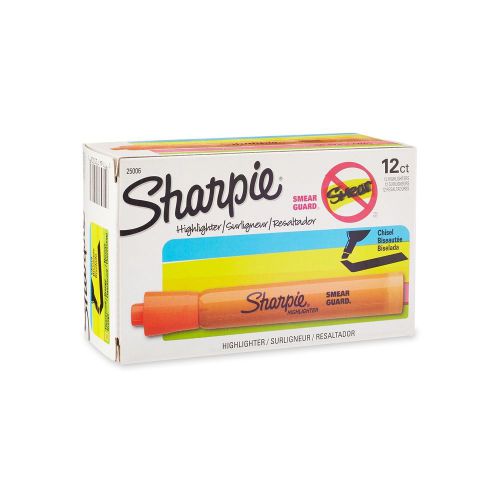 Sharpie 25006 Accent Tank-Style Highlighter Fluorescent Orange 12-Pack 12-Pack