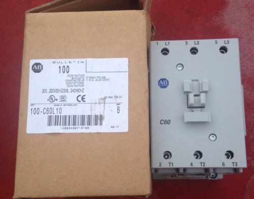 NEW IEC ALLEN-BRADLEY 100-C60L10 contactor