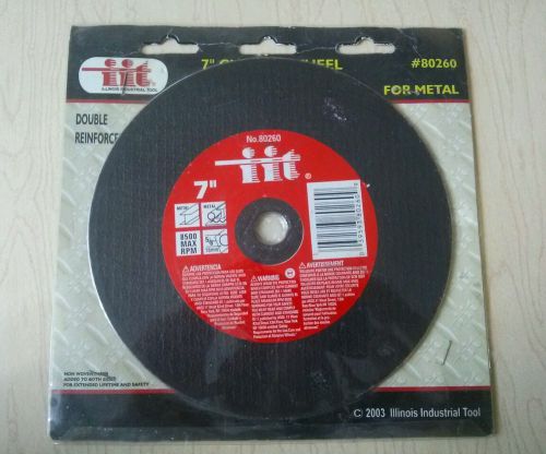 New In Package Double Reinforced 7&#034; Cut Off Wheel For Metal