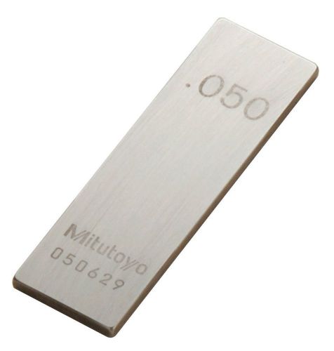 Mitutoyo - 611105-531 steel rectangular gage block, asme grade 0, 0.05&#034; length for sale