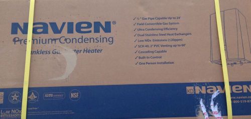 Navien Premium Condensing Tankless Natural Gas Water Heater NPE-180S 150,000 BTU
