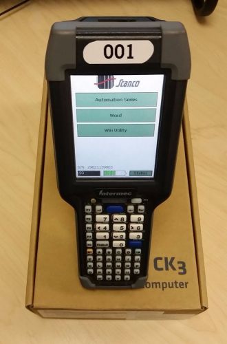 New - intermec ck3 handheld mobile computer - charger - holster - grip - battery for sale