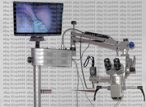 5 step dental operating microscope with beam splitter, ccd camera &amp; monitor for sale
