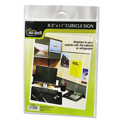 Clear Plastic Sign Holder, All-Purpose, 8 1/2 x 11, Sold as 1 Each