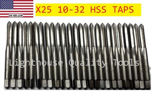 (25) lighthouse tools hss 10-32 hand tap - 1 pack of 25 for sale