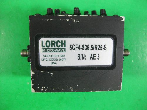 Lorch Microwave -- 5CF4-836.5/R25-S -- Used
